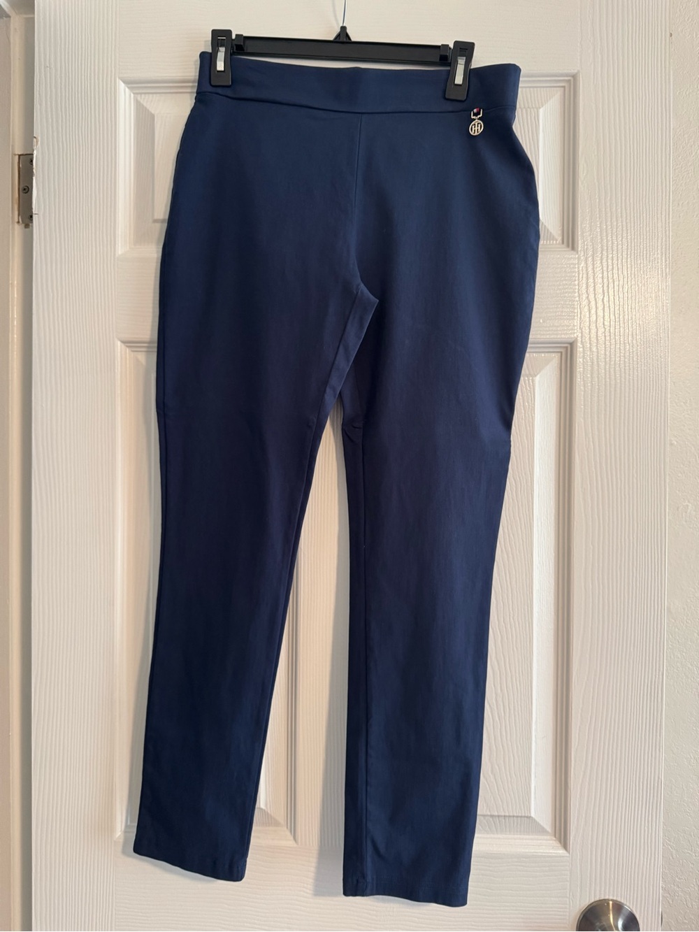 Tommy Hilfiger Navy Cropped Ankle Pants